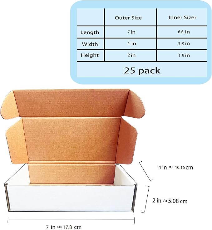 7x4x2 inch Shipping Boxes - Image 6