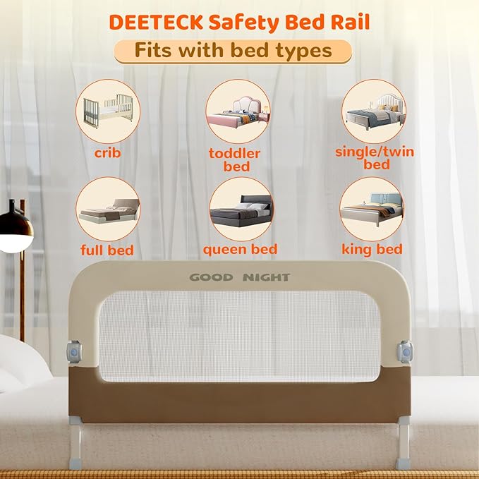 Bed Guard Rail for Toddlers - Image 6