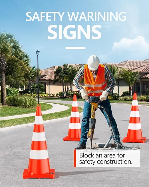 BATTIFE Traffic Safety Cones 36 Inch - Image 6