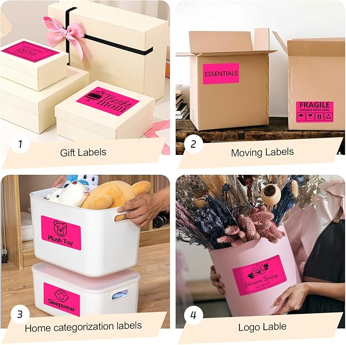 3x5 Inch Thermal Label Stickers, Moving Boxes, Address & Inventory Organization - Image 6