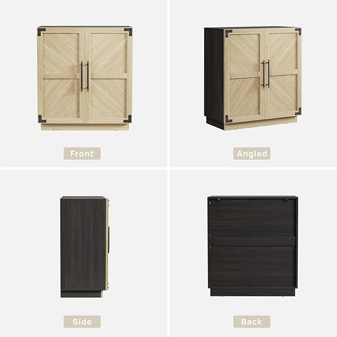 SICOTAS Sideboard Buffet Cabinet - Image 9