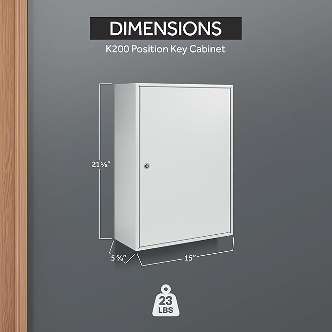 Durabox 200 Position Steel Key Cabinet - Image 2