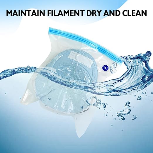 100 Pcs 3D Filament Storage Bags 13.4 x 11.8 Inch Reusable 3D Printer Filament - Image 5
