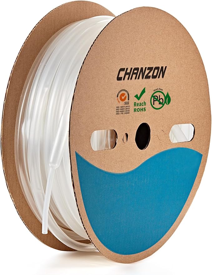Chanzon 3:1 Ratio - 80ft Roll - Heat Shrink Tubing 1/4" - Marine Grade by Chanzon