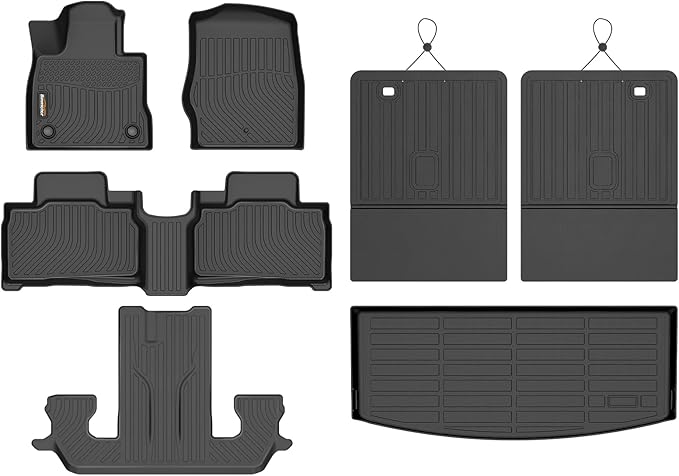 Binmotor-for Ford Explorer 6 Seat Captain Chairs 2020-2025 2026, All Weather by VisittheBinmotor