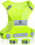 Reflective Vest Running Gear, Lightweight Reflective Safety Vests by GoxRunx