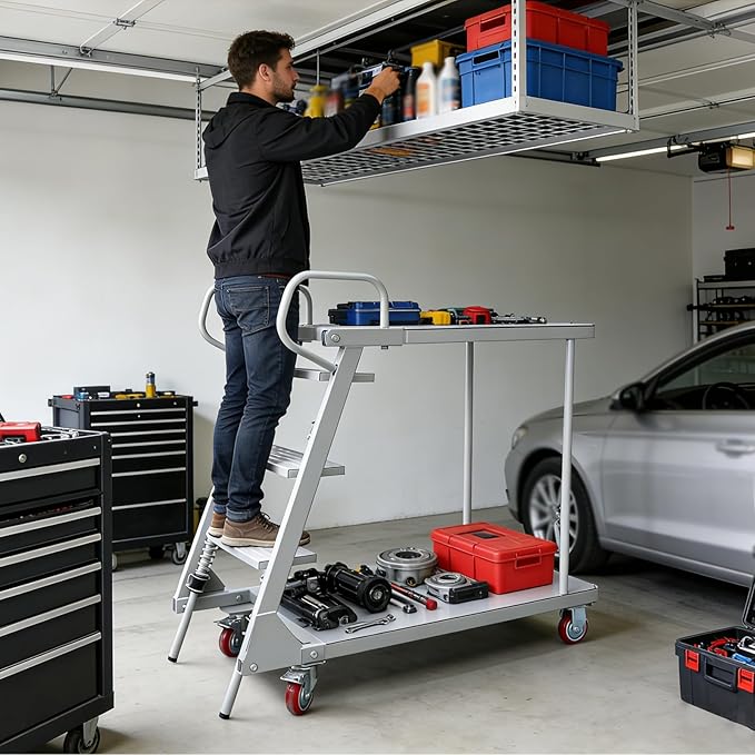 Heavy Duty Platform Truck Cart, Flatbed Cart - Image 2