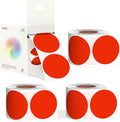 Easy to Use 2 Inch Round Red Color by WANSTE