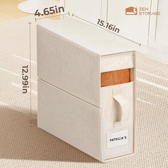 12Pack Linen Sheet Organizers for Linen Closet - Image 3