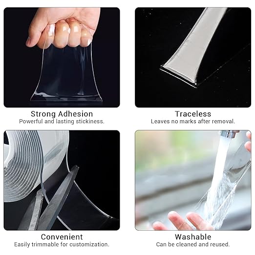 Double Sided Tape, Nano Tape, Transparent Adhesive Tape, Traceless Adhesive Tape - Image 4
