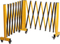 16FT Industrial Expandable Barricade Folding Security Gate by LTSEAME