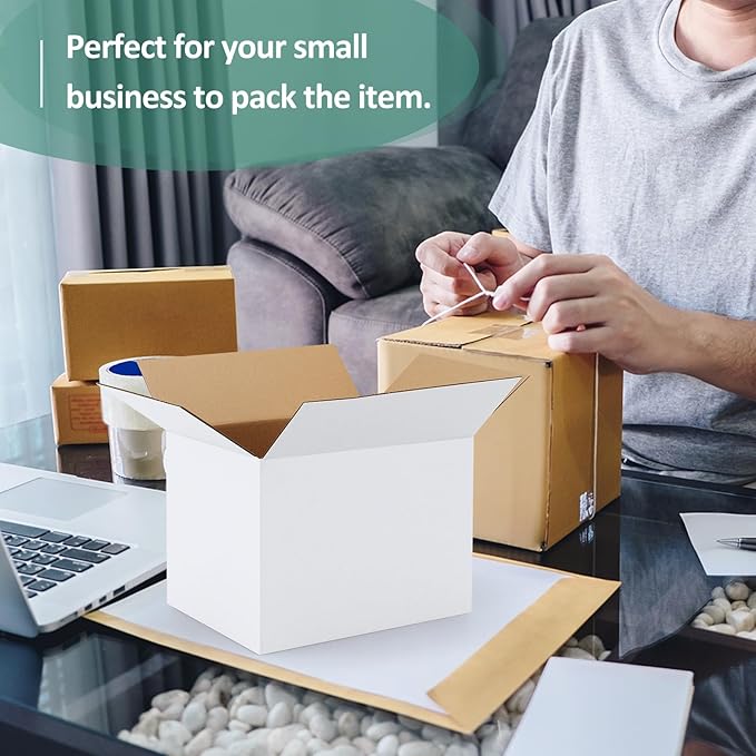 Eupako 30 Pack Small Shipping Boxes Assorted Sizes, Cardboard Boxes - Image 6