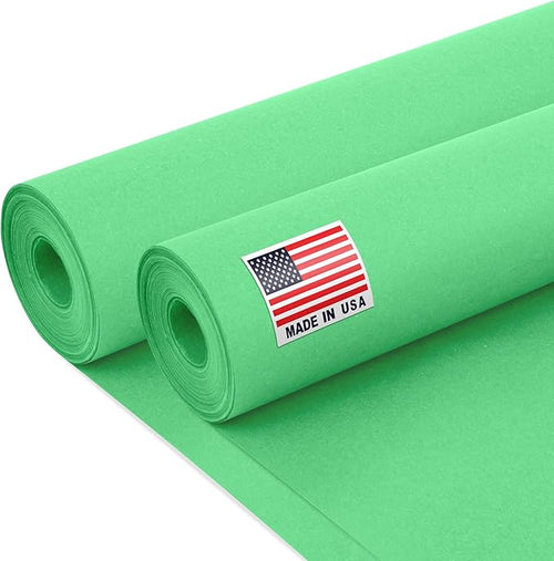 24" x 1200" Green Kraft Paper Roll, 45 lbs Thickness, Made in USA Colored Kraft by Paclord