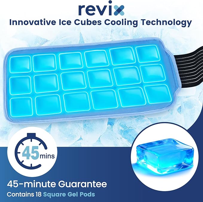 REVIX 45-Minute Long-Lasting Gel Ice Packs Reusable - Image 3