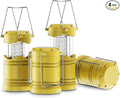 Lichamp 4 Pack LED Camping Lanterns, Battery Powered Camping Lights LED by Lichamp