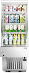 WILPREP Commercial Display Refrigerator, Grab and Go Display Refrigerator by Wilprep
