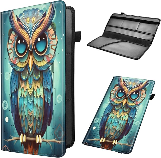 Car Registration & Insurance Holder, Leather Glove Box Organizer, Cool by Unknown