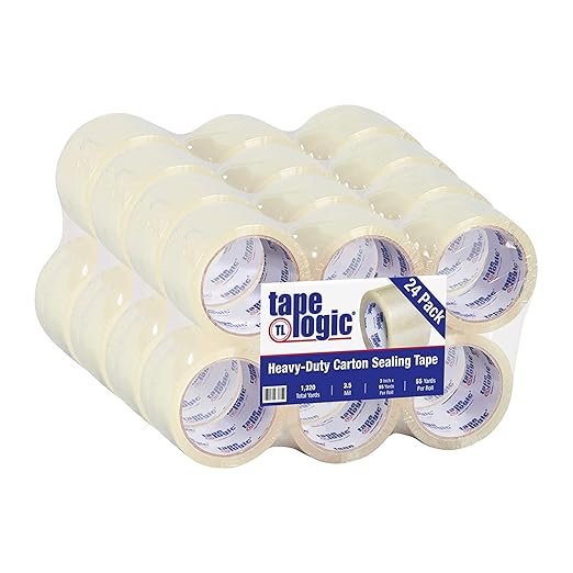 Tape Logic 3" x 55 yds Acrylic Packing Tape 3.5 Mil, & Office, Supplies by TapeLogic