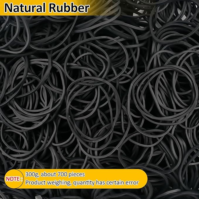 700 Pcs Rubber Bands, Size #16 Reusable Elastic Rubber Band - Image 6