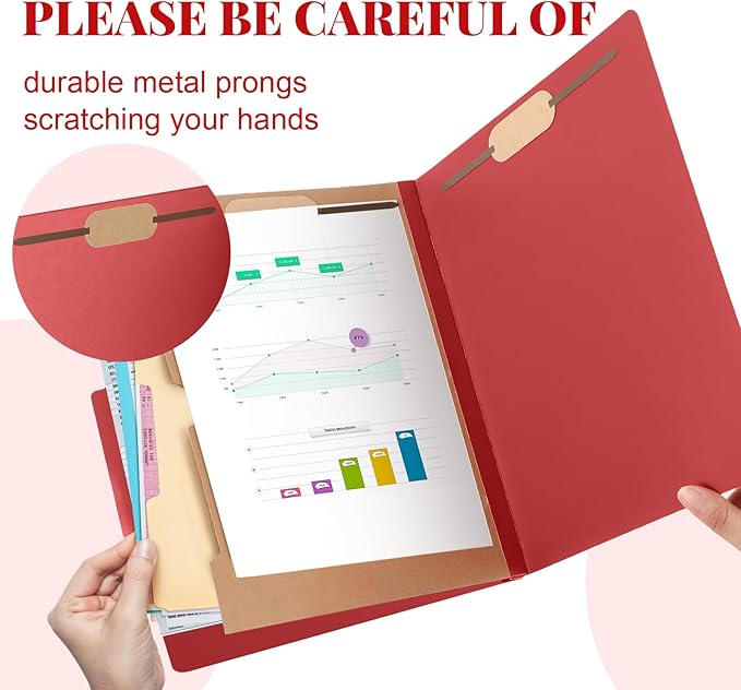 Skyygemm 12 Pack Classification Folders Letter Size Bulk - Image 3