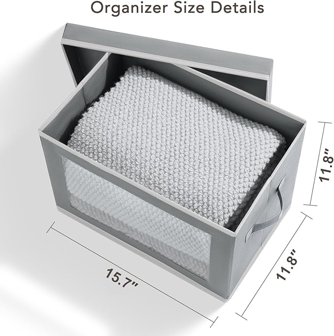Large Storage Bins with Lids - Image 6