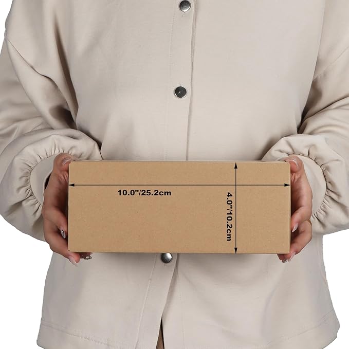 EdenseeLake 40 Pack 10x4x4 inches Shipping Boxes Corrugated Cardboard Boxes - Image 4