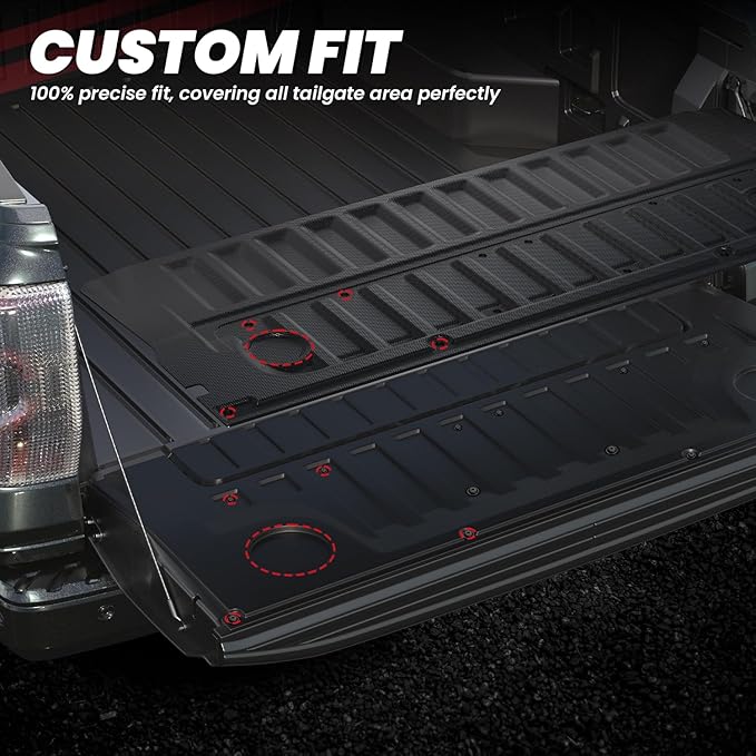 LASFIT Tailgate Mat for Ford Ranger 2025 2024 Truck Tailgate Liner All Weather - Image 3