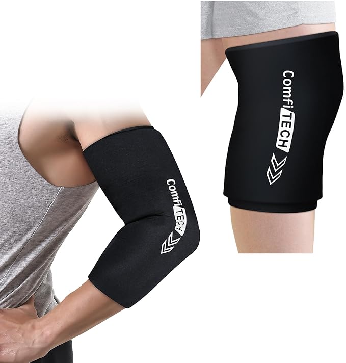 ComfiTECH Elbow Knee Ice Pack Wrap Sleeve, Flexible Ice Sleeve by ComfiTECH