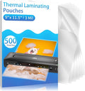 Clear Thermal Laminating Pouches – 9 x 11.5 Inch, 3 mil Thick – by MultiLabel