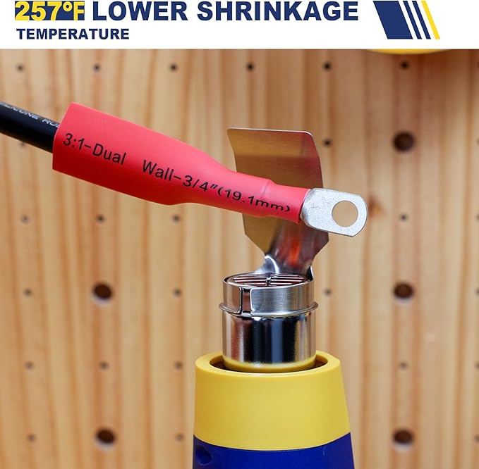 haisstronica 3:1 Heat Shrink Tubing, Shrink Ratio Adhesive Lined Marine Grade - Image 7