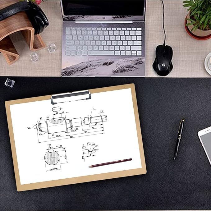 Acocony 11x17 Clipboard Landscape Extra Large Clipboard Hardboard Low Profile - Image 7