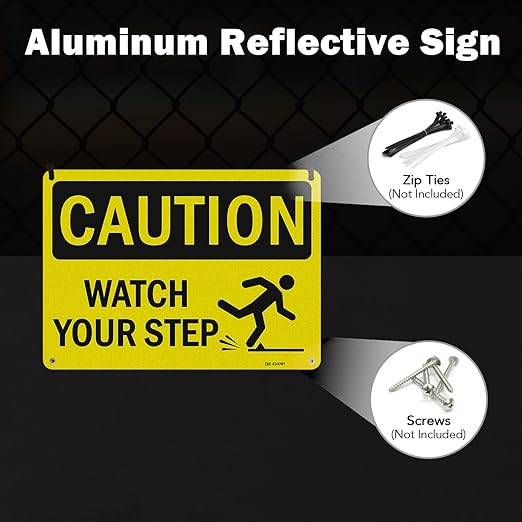T&R Caution Watch Your Step Signs - Image 5
