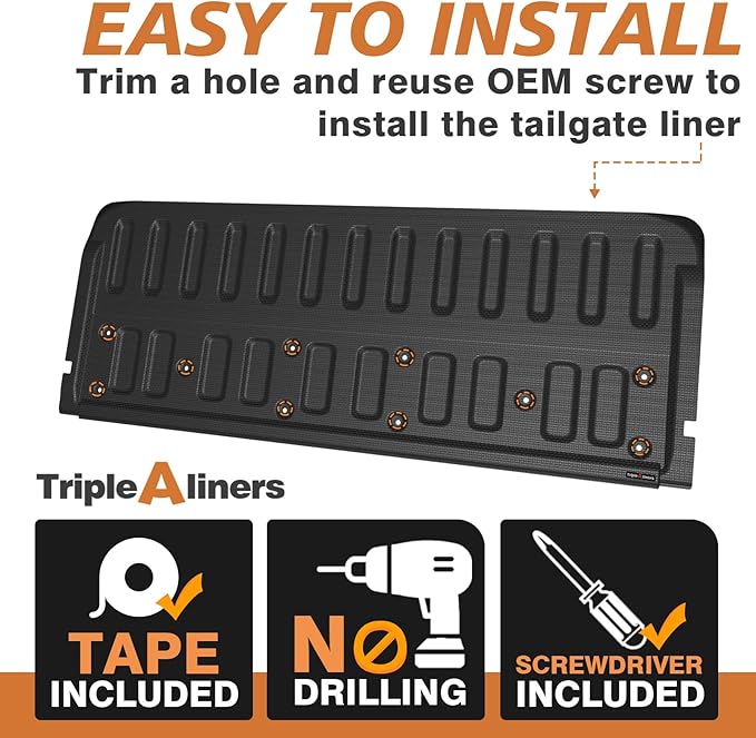 TripleAliners Tailgate Mat Compatible - Image 3