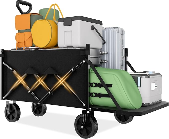 Favoyard Collapsible Wagon Carts by OutdoorFurnitureAccessories