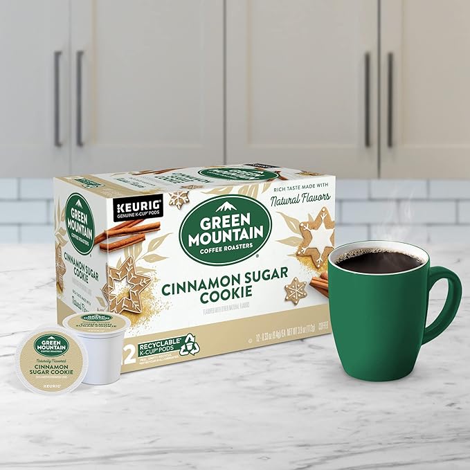 Green Mountain Coffee Roasters light roast Pod Cinnamon Sugar Cookie Coffee - Image 8