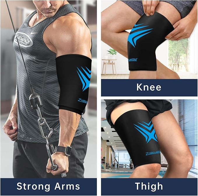 Knee Ice Pack Wrap Extended Ice Packs - Image 4