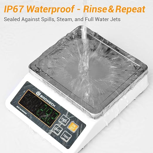 Gram Scale Waterproof Counting Function Weighs Gram, Pound & Kilogram, 13lb - Image 2