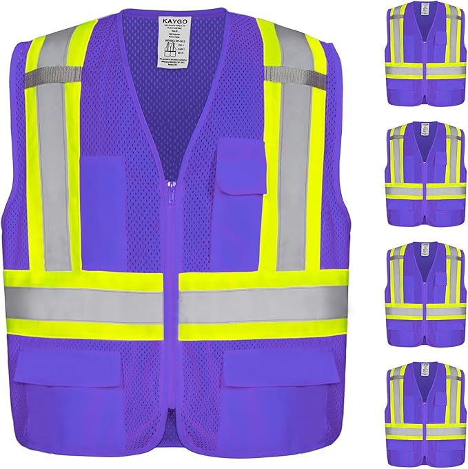 KAYGO Safety Vest with Pockets by KAYGO