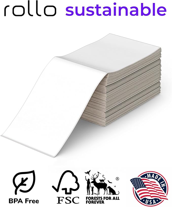 Rollo Direct Thermal Shipping Labels - Image 3