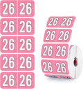 500 Pcs 2026 Year Stickers, Waterproof File Folder Labels, Self-Adhesive by Unknown