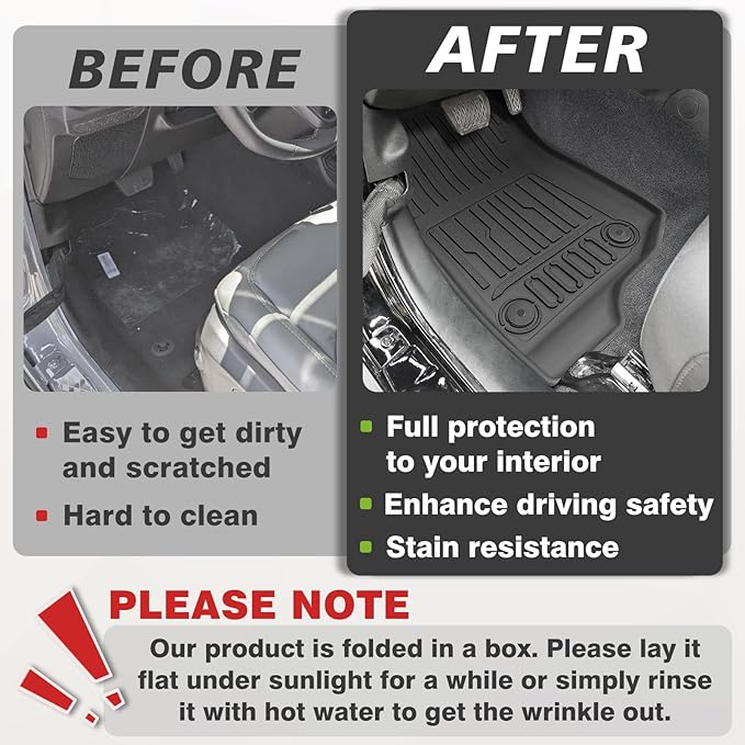 TripleAliners Floor Mats All Weather Compatible - Image 7