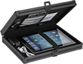 Vaultz Locking Storage Clipboard, 2.15 x 12.75 x 9.75 Inches, Tactical Black by Vaultz