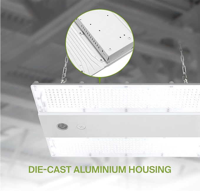 ASD LED Linear High Bay Light Fixture, Commercial Shop Lighting | 3CCT - Image 6