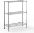 18" Deep x 42" Wide x 54" Height Wire Shelving Kit | 3-Tier | NSF Commercial by Regal+Altair