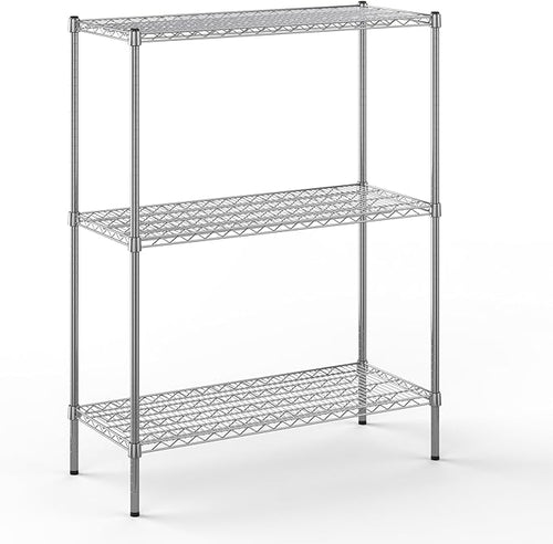 18" Deep x 42" Wide x 54" Height Wire Shelving Kit | 3-Tier | NSF Commercial by Regal+Altair