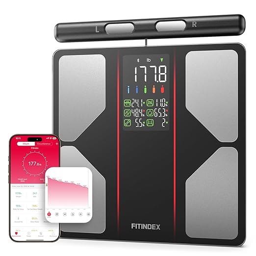 FITINDEX Smart Scale for Body Weight, Body Composition Analyzer by FITINDEX