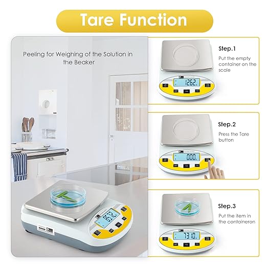 CGOLDENWALL High Precision Lab Scale Laboratory Analytical Electronic Balance - Image 4