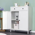 BESFUR Metal Storage Cabinet 35" H, Metal Cabinet by BESFUR