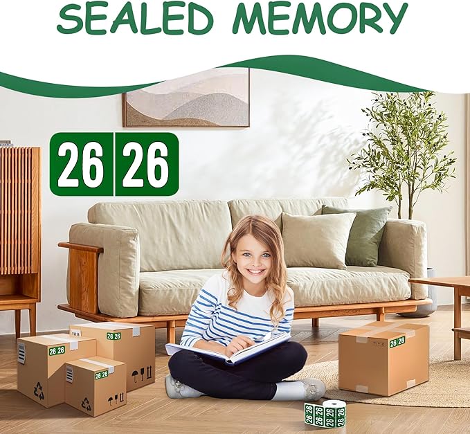 500 Pcs 2026 Year Stickers, Waterproof File Folder Labels, Self-Adhesive - Image 6