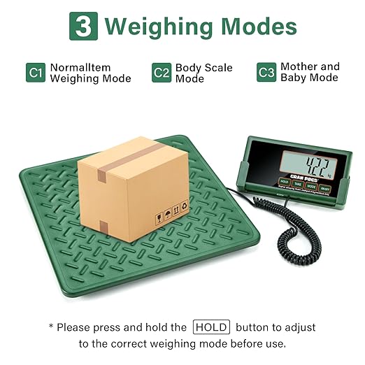 Shipping Scale, 440lbs/10g High Accuracy Digital Postal Scale, Durable Alloy - Image 6